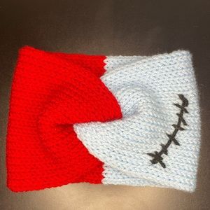 Messy bun ear warmers